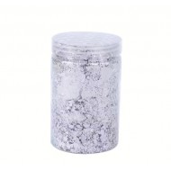 Silver leaf, Flakes 10 Grams, for Antiquing ,Arts, Crafts, Decoration ,Resin